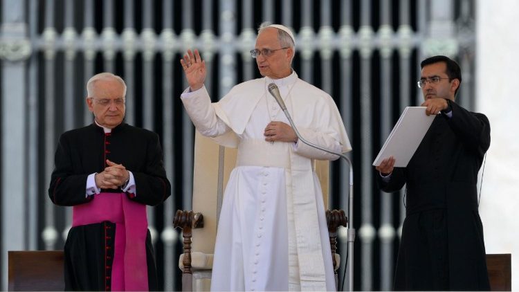 Papst Leo an diesem Mittwoch