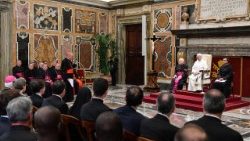 Popiežiaus audiencija Valstybės sekretoriato vadovams ir darbuotojams