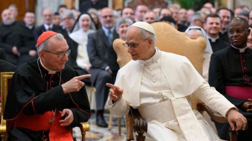 Der Papst würdigt die Arbeit des Staatssekretariats