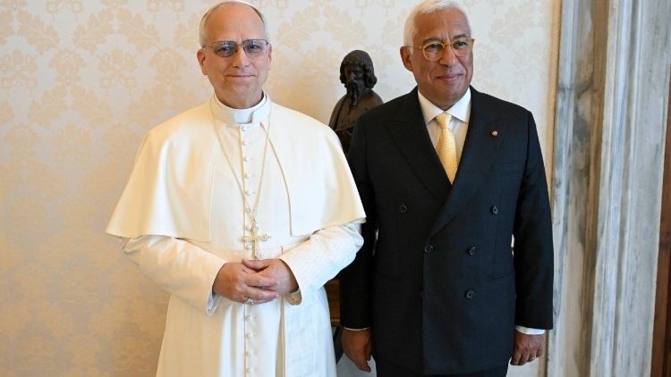 2025.06.06 Papa akutana na Bwana  Antonio Costa, Rais wa Bunge la Ulaya.