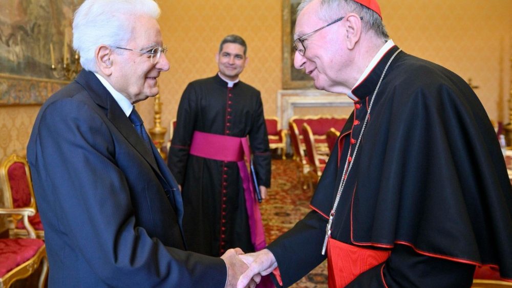 Візіт Прэзідэнта Італіі Серджа Матарэлы ў Ватыкан