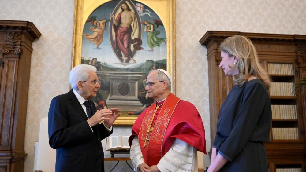 Візіт Прэзідэнта Італіі Серджа Матарэлы ў Ватыкан