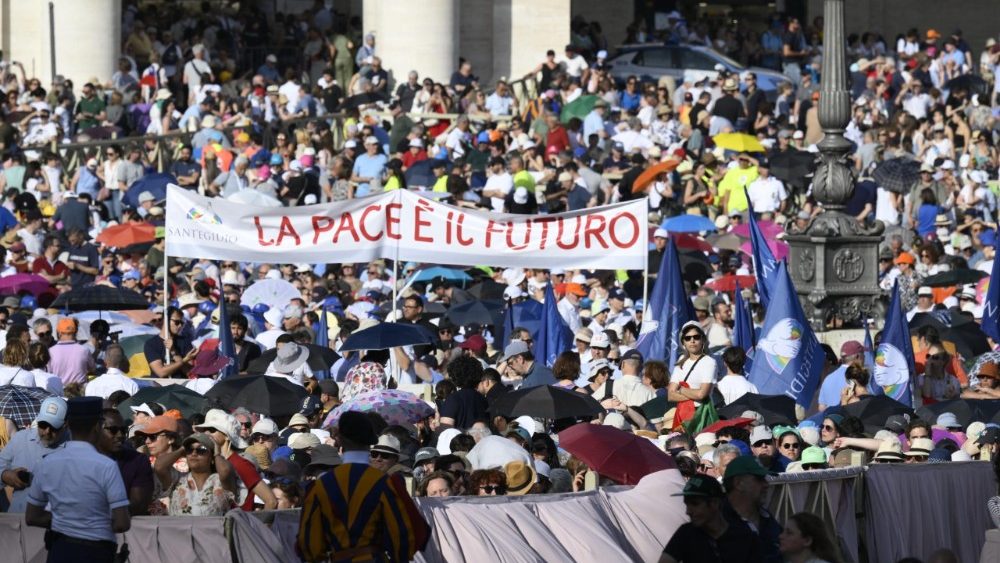 Un momento della pre Veglia del Giubileo dei Movimenti, delle Associazioni e delle Nuove Comunità