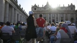 Un momento della pre Veglia del Giubileo dei Movimenti, delle Associazioni e delle Nuove Comunità