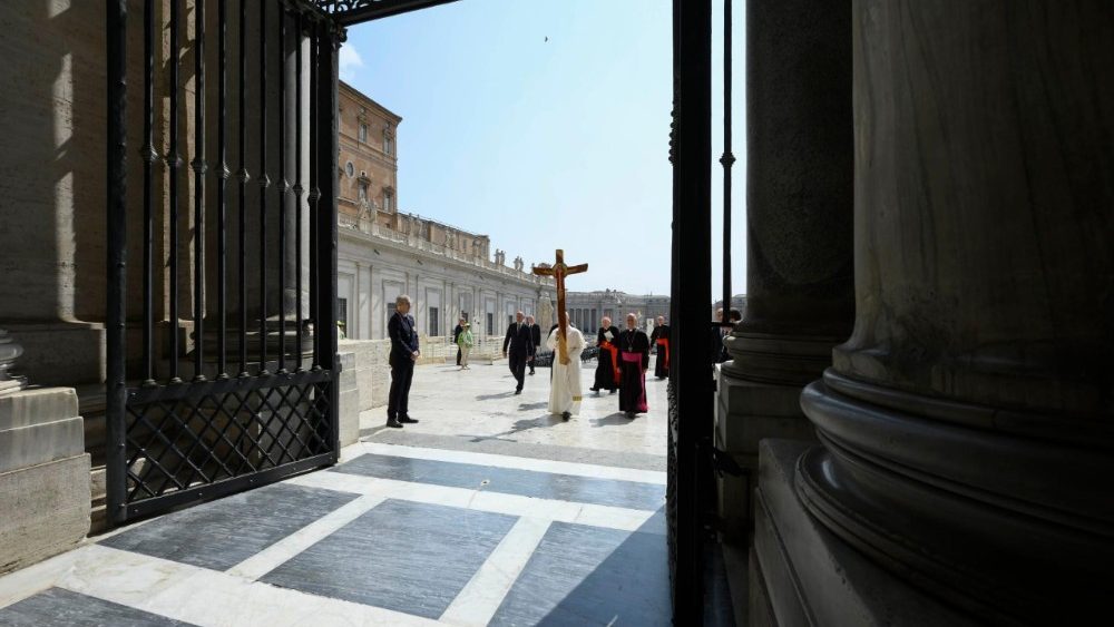 Papa Leon al XIV-lea la jubileul Sfântului Scaun