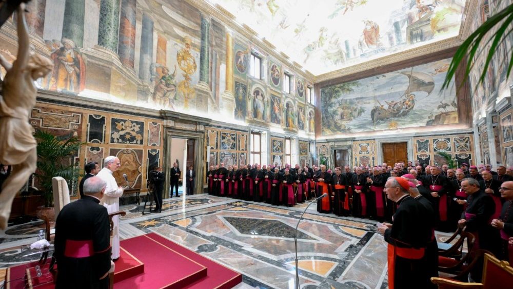 Аўдыенцыя для папскіх дыпламатычных прадстаўнікоў