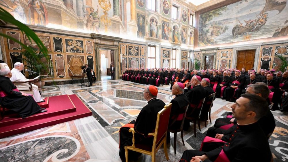 Аўдыенцыя для папскіх дыпламатычных прадстаўнікоў