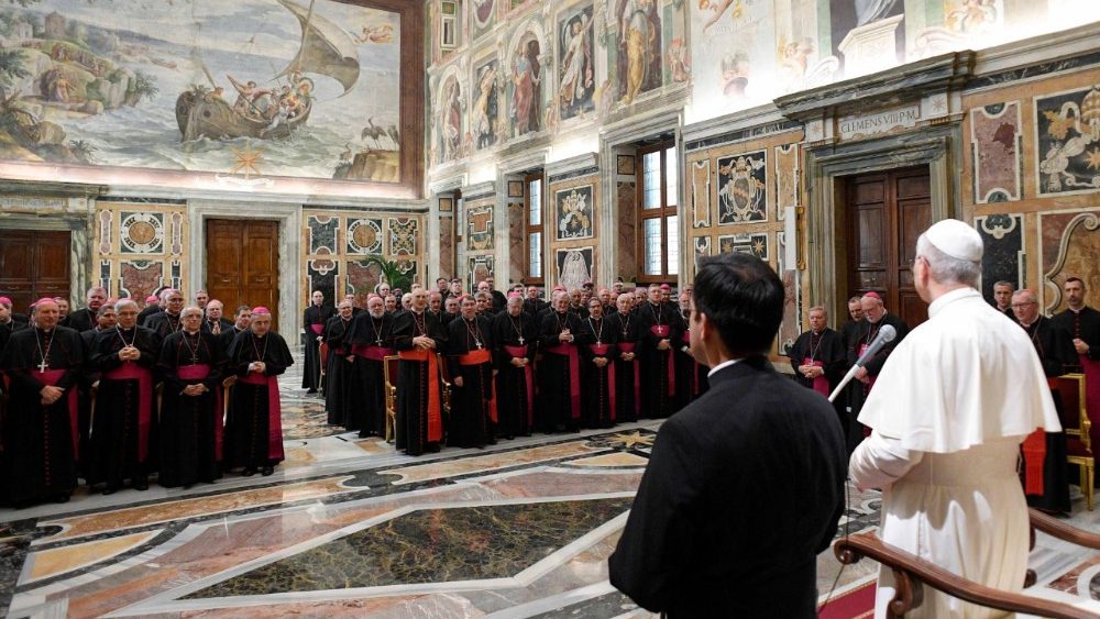 Аўдыенцыя для папскіх дыпламатычных прадстаўнікоў