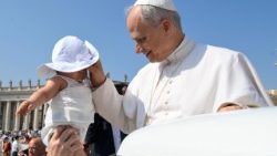 Papst Leo XIV. bei der Generalaudienz