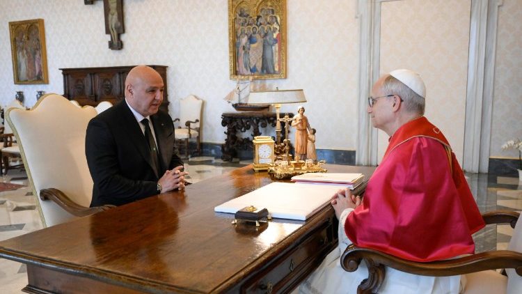 Prezydent Joseph Aoun na audiencji u Papieża Leona XIV 