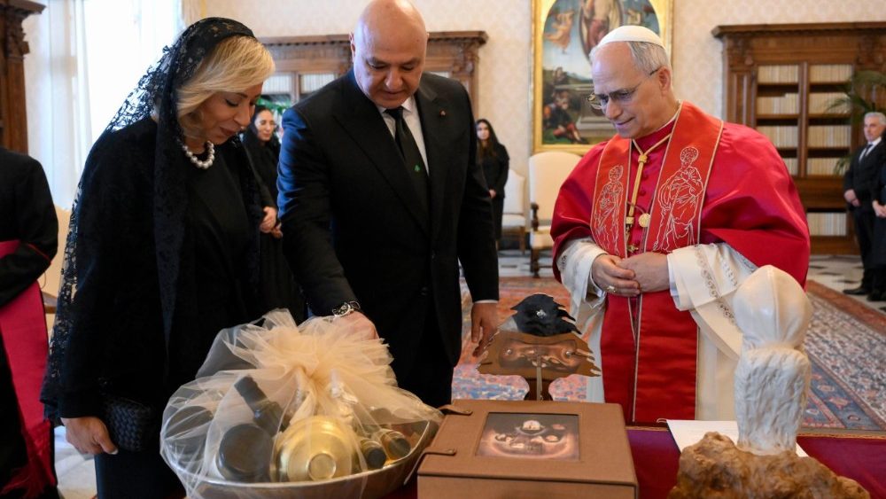 Аўдыенцыя Папы Льва XIV для прэзідэнта Лівана Жозэфа Ауна