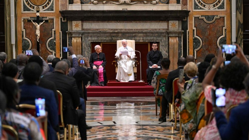 2025.06.16 Pellegrini della Repubblica Democratica del Congo, convenuti per la Beatificazione di Floribert Bwana Chui