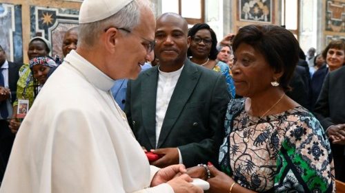 Le Pape a reçu les participants à la béatification de Floribert Bwana Chui