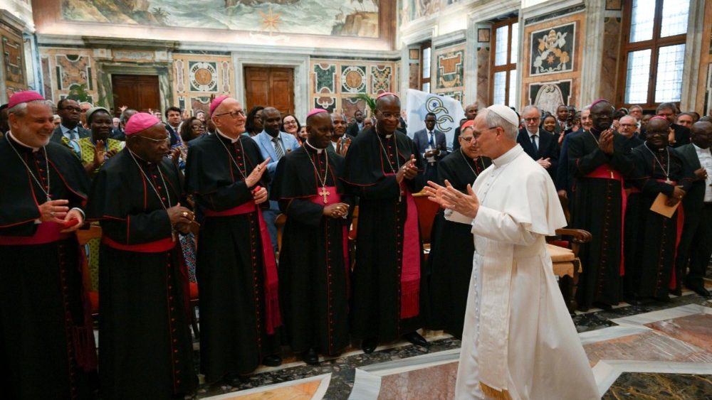 Аўдыенцыя для дэлегацыі з Дэмакратычнай Рэспублікі Конга