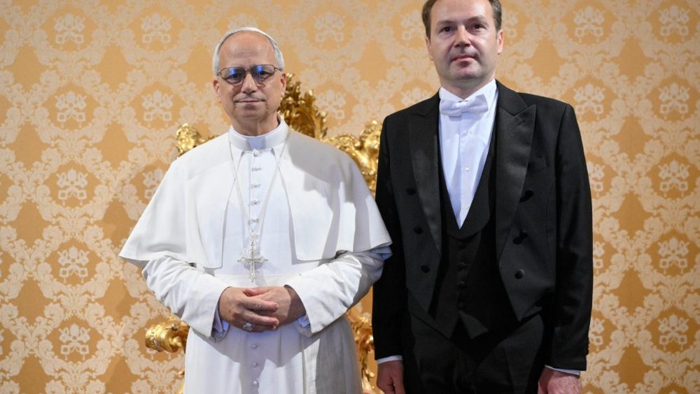 2025.06.17 Presentazione delle Lettere Credenziali di S.E. il Signor David Mekvabishvili, Ambasciatore di Georgia