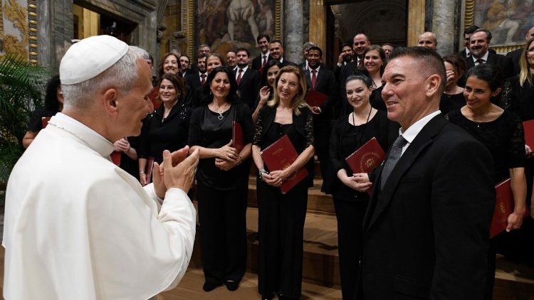 Stretnutie so spevákmi