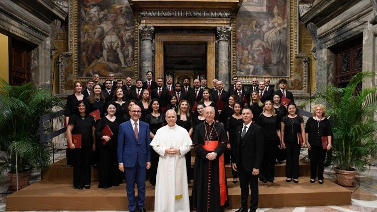 Il Papa incontra i partecipanti all'evento promosso dalla Fondazione Domenico Bartolucci