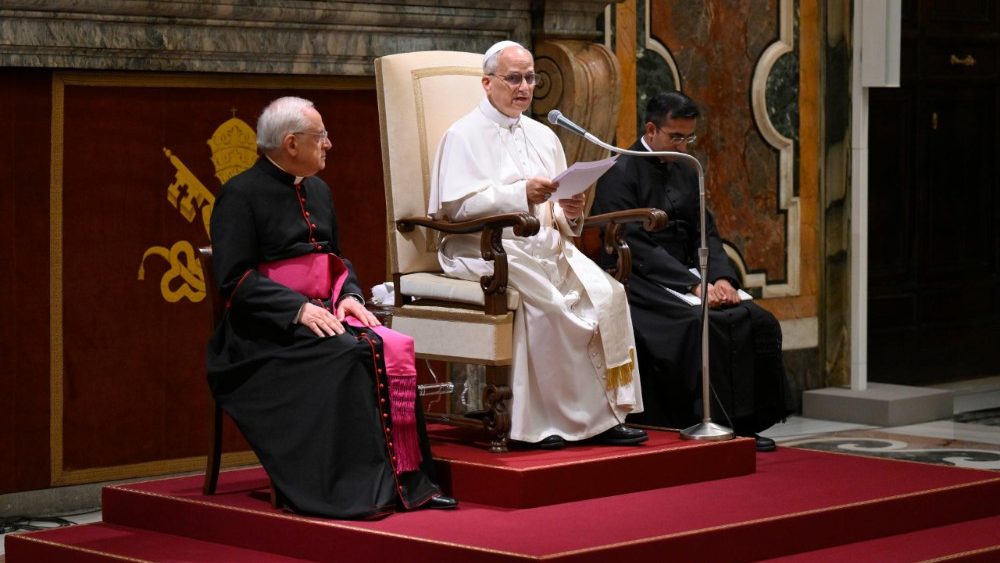 2025.06.20 Partecipanti ai Capitoli Generali dei Frati Minori Conventuali, dell'Ordine della Santisima Trinita' e degli Schiavi Trinitari 