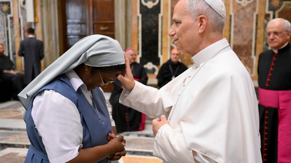 Аўдыенцыя для францішканаў і трынітарыяў