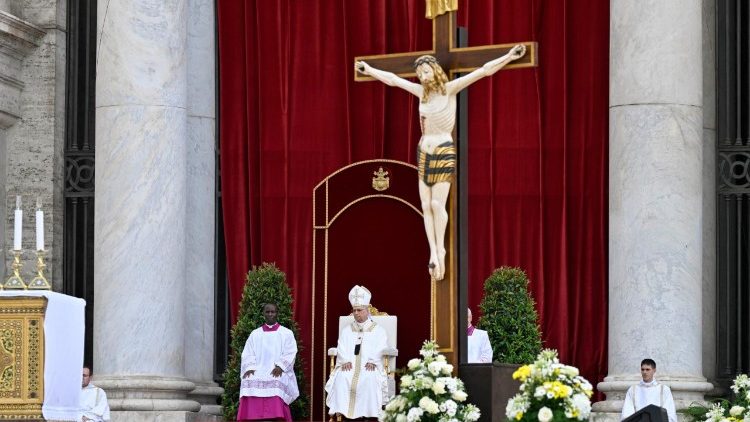  Popiežius Leonas XIV Laterane Devintinių sekmadienį