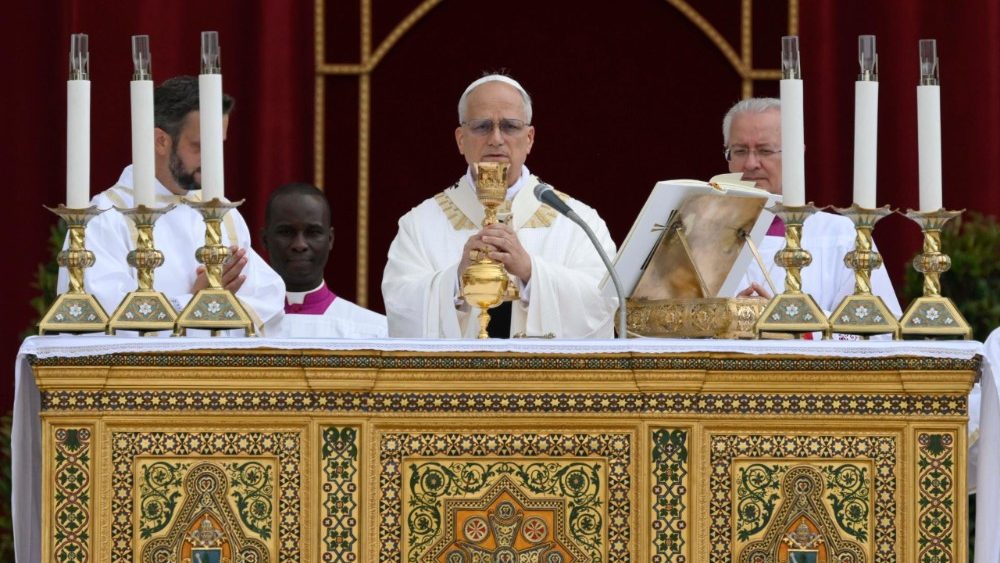 Papa Leon al XIV-lea la Sfânta Liturghie a solemnității ”Trupul și Sângele Domnului” din 22 iunie 2025