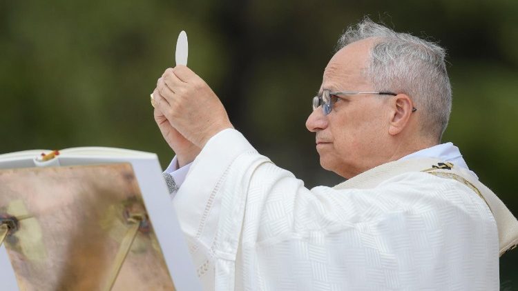 Papa Leone celebra la Solennità del Corpus Domini
