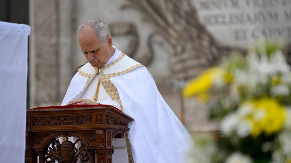 Papa Leon al XIV-lea la Sfânta Liturghie a solemnității ”Trupul și Sângele Domnului” din 22 iunie 2025