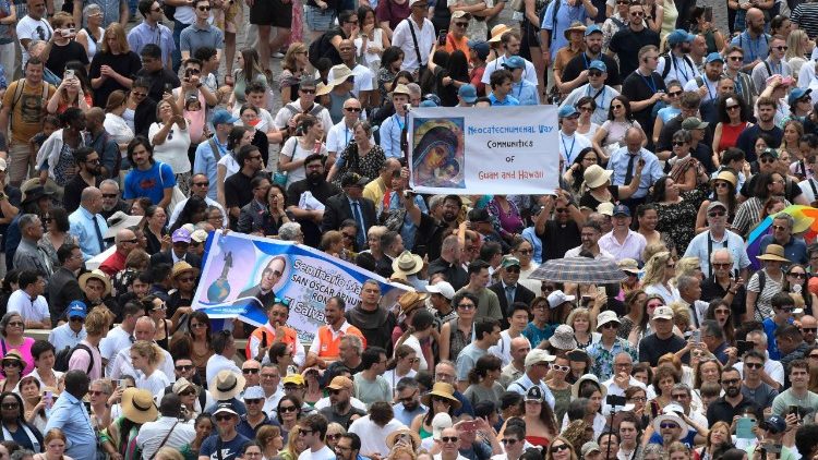 Oración mariana del Ángelus con el Papa León XIV, domingo 22 de junio de 2025.