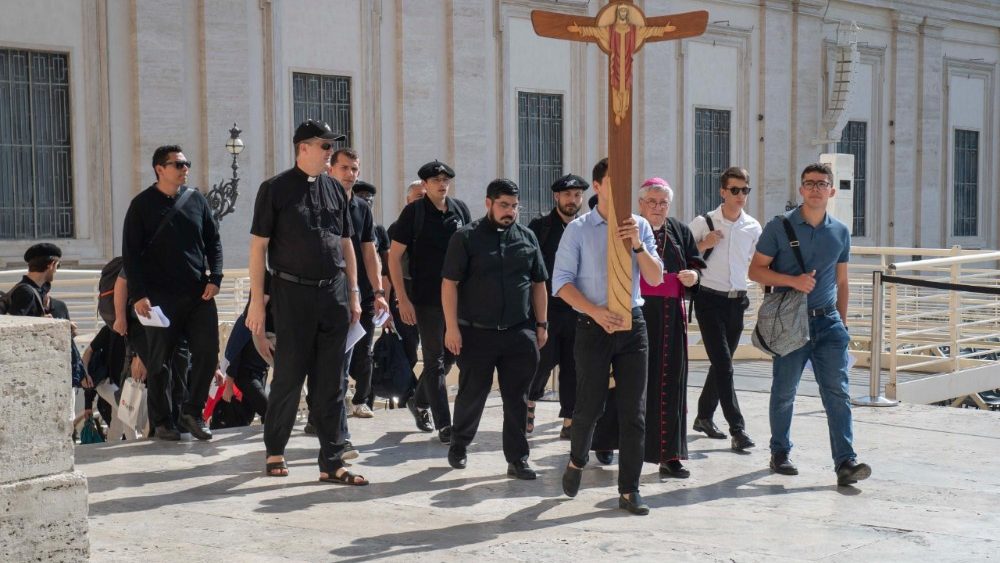 Jubileum seminaristů ve Vatikánské bazilice