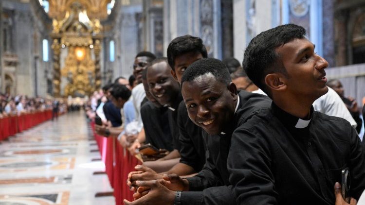 Spotkanie z Ojcem Świętym Leonem XIV wywołało wielką radość wśród seminarzystów