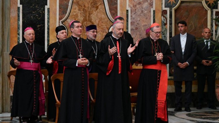 Լեւոն ԺԴ. հանդիպումը «ROACO»ի ժողովականներուն հետ