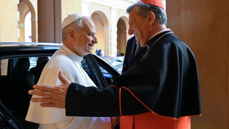 Hivi karibuni Baba Mtakatifu Leo XIV alikutana na kuzungumza na wajumbe wa Sekretarieti kuu ya Sinodi za Maaskofu.