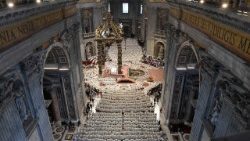 വിശുദ്ധ പത്രോസിന്റെ ബസലിക്കയിൽ 2025 ജൂണിൽ നടന്ന പൗരോഹിത്യസ്വീകരണത്തിൽനിന്നുള്ള ഒരു ദൃശ്യം