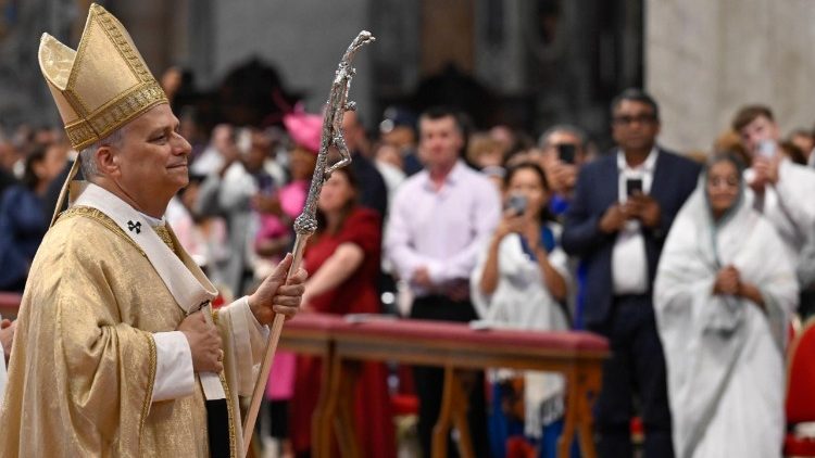 Leó pápa a Szent Péter-bazilikában