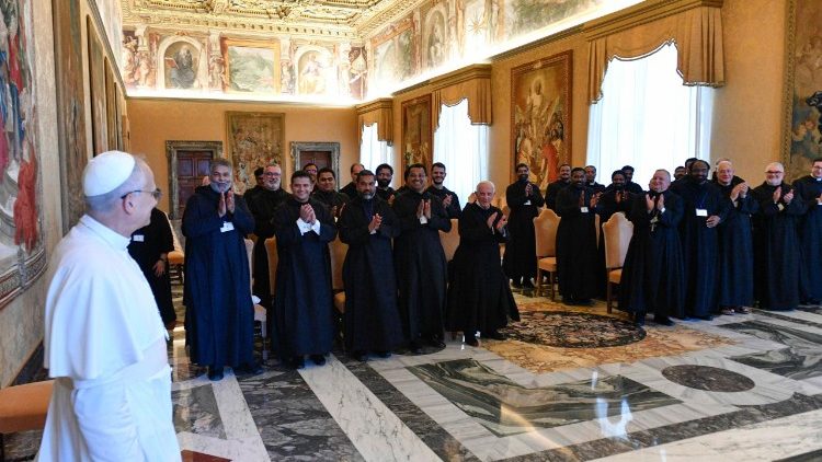 Popiežiaus audiencija Valombrosos bendruomenių benediktinams