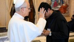 Audienz des Papstes für die Teilnehmer des Generalkapitels der vallombrosanischen Benediktinerkongregation