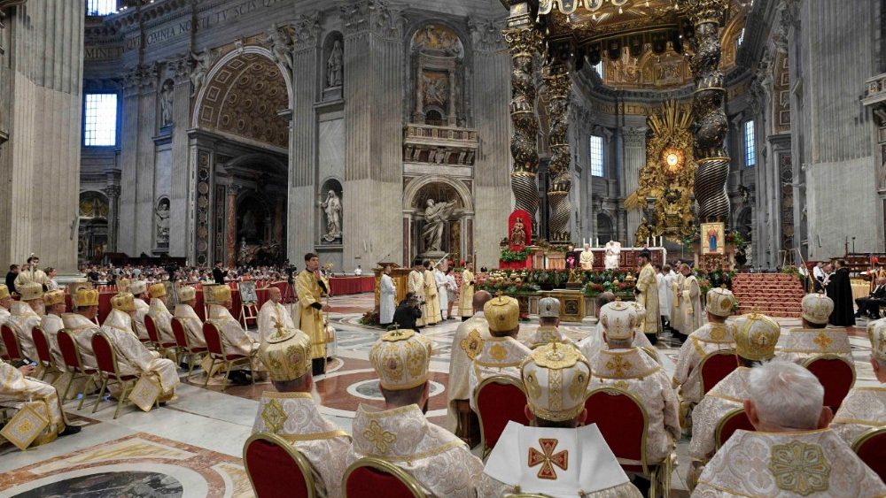 Аўдыенцыя для ўкраінскіх пілігрымаў