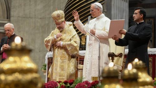 Papež nagovoril ukrajinske romarje, izrazil bližino in spodbudil k zaupanju Bogu