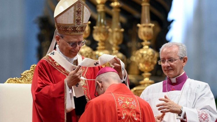 Papst Leo beim Festgottesdienst zum Hochfest Peter und Paul in Rom