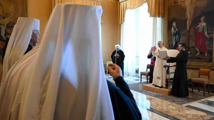 Papa Leone XIV riceve i membri del Sinodo della Chiesa greco-cattolica ucraina 