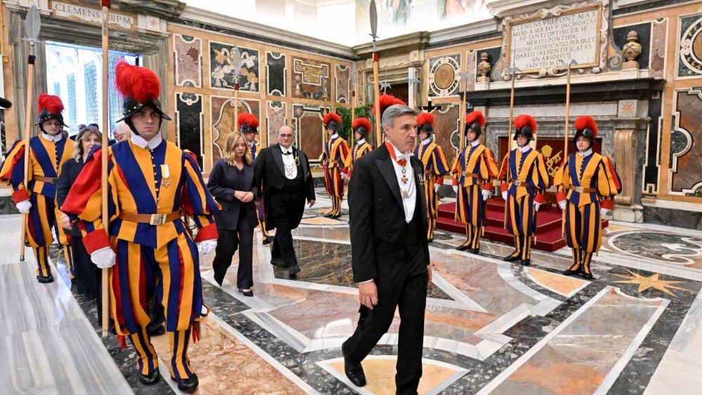 Візіт прэм'ер-міністра Італіі ў Ватыкан