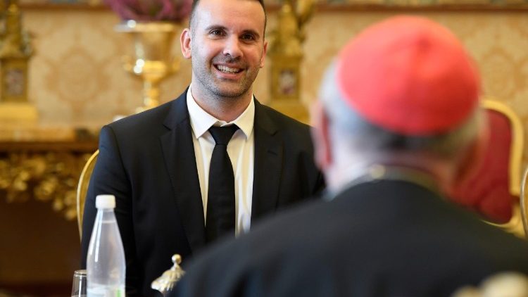 O encontro do primeiro-ministro com o cardeal Parolin