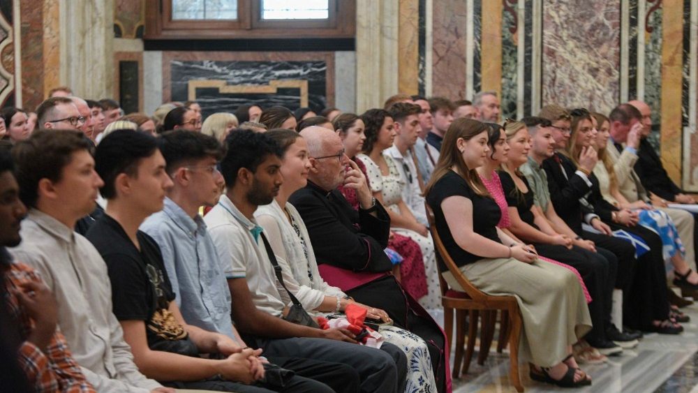 Папская аўдыенцыя для пілігрымаў з Даніі, Ірландыі, Англіі, Уэльса і Шатландыі