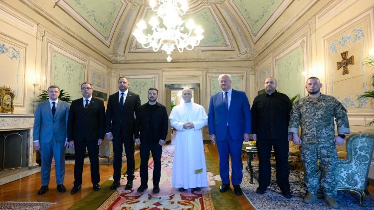 Leon XIV przyjął Wołodymyra Zełenskiego w Castel Gandolfo