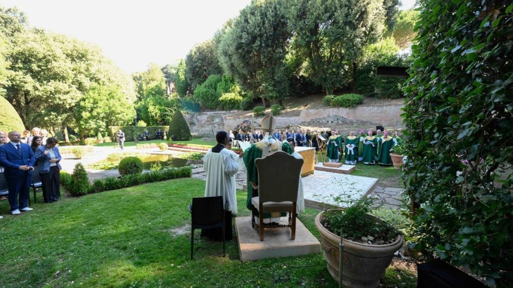 Leon al XIV-lea la Sfânta Liturghie pentru ocrotirea creației la Castel Gandolfo