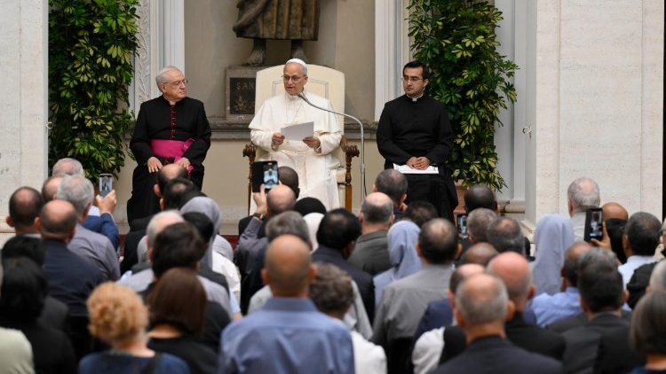 Частная аудиенция в Кастель Гандольфо 12 июля 2025 г.