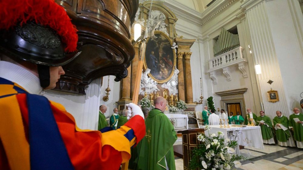 Leon al XIV-lea la Sfânta Liturghie din parohia pontificală de la Castel Gandolfo