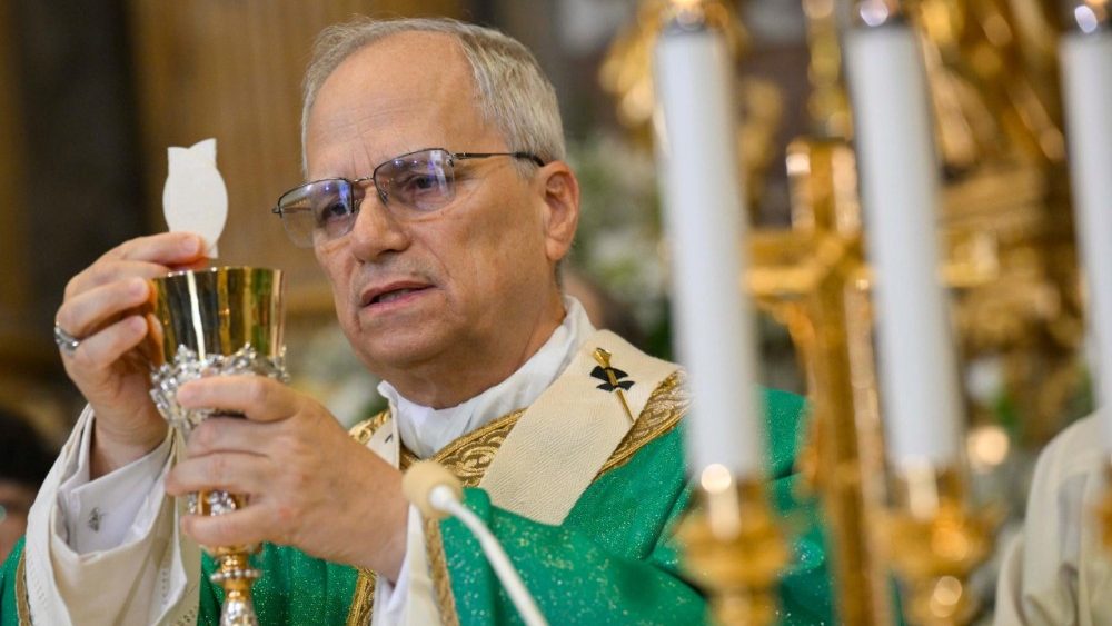 Leon al XIV-lea la Sfânta Liturghie din parohia pontificală de la Castel Gandolfo