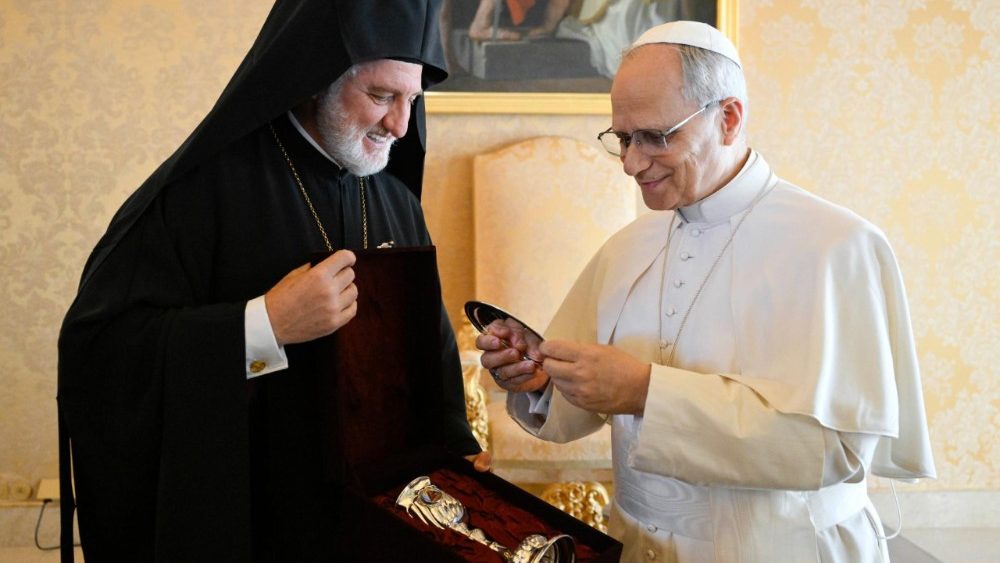 Аўдыенцыя Папы Льва XIV для ўдзельнікаў праваслаўна-каталіцкай экуменічнай пілігрымкі з ЗША