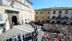 Sekmadienio vidudienis Kastel Gandolfe